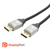 j5create 1.83 m DisplayPort A/V Cable - Cable for Audio/Video Device, Notebook, Desktop Computer, Monitor, Display, Projector - First End: 1 x 20-pin Displayport 1.2 digital audio/video - male - Second End: 1 x 20-pin Displayport 1.2 digital audio/video - male - 21.6 Gbit/s - Supports up to3840 x 2160 - Shielding - Gold Plated Connector - OFC - Black