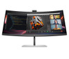 HP 734pm 34" Class Webcam UW-QHD Curved Screen LED Monitor - 21:9 - 34" Viewable - In-plane Switching (IPS) Black Technology - Edge LED Backlight - 3440 x 1440 - FreeSync Premium - 400 cd/m² - 5 ms - 120 Hz Refresh Rate - Speakers - USB Type-C - HDMI - DisplayPort - VESA Mount Compatible - USB Hub, KVM Switch