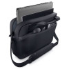 Dell EcoLoop Pro Carrying Case (Briefcase) for 38.1 cm (15") to 39.6 cm (15.6") Notebook, Tablet, Accessories - Black - Weather Resistant, Dirt Resistant, Impact Resistant, Water Resistant Shoulder Strap, Abrasion Resistant, Weather Proof - 600D Fabric, Polyester Body - Handle, Shoulder Strap, Trolley Strap - 289.6 mm Height x 389.9 mm Width x 89.9 mm Depth