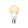 TP-Link Tapo L510B Smart Light Bulb Bayonet Fitting Dimmable, No Hub Required, Voice Control, Schedule & Timer 2700K 8.7W 2.4 GHz 802.11b/g/n