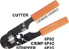 MODULAR CRIMPING TOOL RJ14 RJ12 RJ11