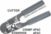 MODULAR CRIMPING TOOL RJ14