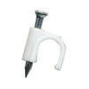 Cab Clip 8mm White 100p