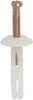 MUSHROOM HEAD NYLON NAIL - 100