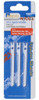 HCS U-SHANK TIMBER JIGSAW BLADES 3PK