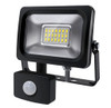 LED FLOODLIGHT WITH PIR MOTION SENSOR - 240VAC IP65 DIY