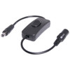 INLINE DC POWER LEAD SWITCH 2.1MM PLUGS