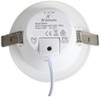 10W DIMMABLE LED DOWN LIGHT 115mmØ - RECESSED - VERBATIM