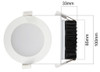 13W DIMMABLE LED DOWN LIGHTS 100mmØ - RECESSED