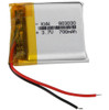 3.7V 700m Li-POLYMER RECHARGEABLE 803030