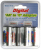 C & D ADAPTOR FOR AA BATTERIES