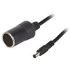 12V ACCESSORY SOCKET TO 2.1MM PLUG