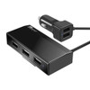 9.6A FIVE PORT USB IN-CAR CHARGER WITH 1.8M CABLE