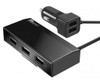 9.6A FIVE PORT USB IN-CAR CHARGER WITH 1.8M CABLE