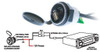 ACCESSORIES SOCKET REPLACEMENT USB+3.5mm