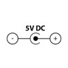USB-A FEMALE TO 2.1MM DC SOCKET