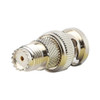 MINI UHF SOCKET TO BNC PLUG