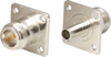 “N” SOCKET CRIMP RG58 BULKHEAD