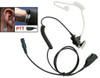 “H” EARPIECE & PTT MICROPHONE