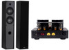160W WIRELESS BT AMPLIFIER & 2 WAY TOWER SPEAKER BUNDLE