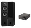 200W COMPACT CLASS D AMPLIFIER & 2 WAY TOWER SPEAKER BUNDLE