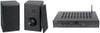 140W WIRELESS BT AMPLIFIER & 2 WAY MINI-MONITORS BUNDLE