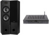 140W WIRELESS BT AMPLIFIER & 2 WAY AMT TOWER SPEAKER BUNDLE
