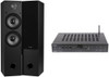 140W WIRELESS BT AMPLIFIER & 2 WAY TOWER SPEAKER BUNDLE