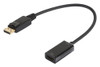 DISPLAYPORT TO HDMI SOCKET ADAPTOR