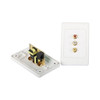 WALL PLATE AUDIO/VIDEO OVER CAT5
