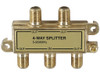 4 WAY "F" SPLITTER - ALL PORTS PASS
