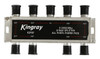 8 WAY F-TYPE SPLITTER 5-2400MHz - KINGRAY
