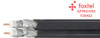 75Ω RG6 QUAD-SHIELDED COAX CABLE SIAMESE FOXTEL® APPROVED