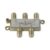 4 WAY “F” SPLITTER TERRESTRIAL