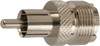 UHF SOCKET SO239 TO RCA PLUG