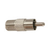 ‘F’ SOCKET TO RCA MALE