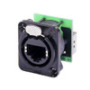 Ethercon Xlr Skt Black