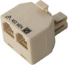 RJ12 SPLITTER 6P6C