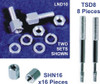 Lnd-10 Lock Nuts (D) 10p