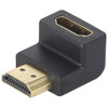 8K HDMI FEMALE TO HDMI MALE - BOTTOM ANGLE