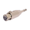 XLR FEMALE TO 6.35MM TRS PLUG