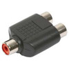 RCA SOCKET TO 2X RCA SOCKET