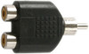 RCA PLUG TO 2X RCA SOCKET