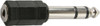 6.35MM STEREO PLUG TO 3.5MM STEREO SOCKET