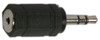 2.5MM STEREO SOCKET TO 3.5MM STEREO PLUG