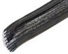 10M Self-Closing Braided Wrap, 50mmØ, Black