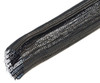 25M Reel Self-Closing Braided Wrap, 38mmØ, Black