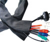 10M Hook-N-Loop Cable Wrap Cloth, 35mm, Black