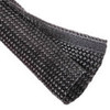 10M Hook-N-Loop Braided Cable Wrap, 32mm, Black