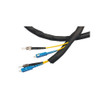 3M Self-Closing Fine-Weave Sleeving Wrap, 32mmØ, Black